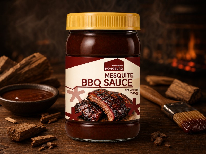 மெஸ்குயிட் BBQ சாஸ், ரிச் ஸ்மோக்கி ஃப்ளேவர்